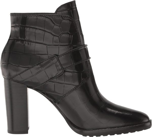 Lauren Ralph Lauren Women's Mailyn Bootie Fashion Boot, Black, 7