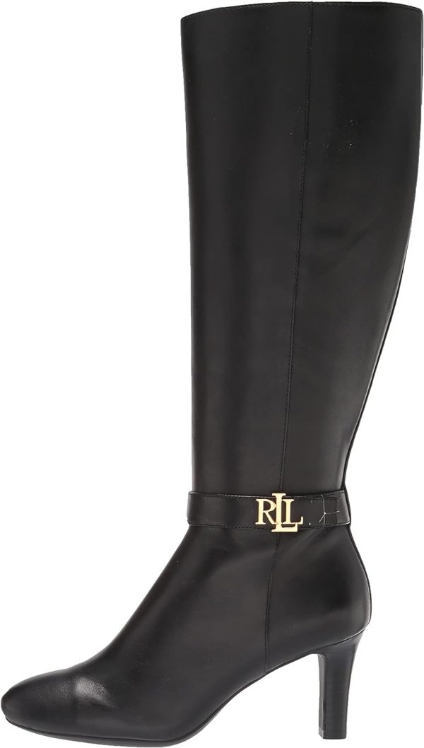 Ralph by Ralph Lauren Women's Ardington Leather Dress Boot Knee High