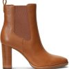 Ralph by Ralph Lauren Women's Mylah Tumbled Leather Bootie Ankle Boot